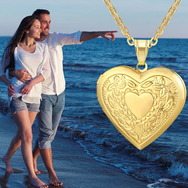 Heartfelt Love Locket Necklace