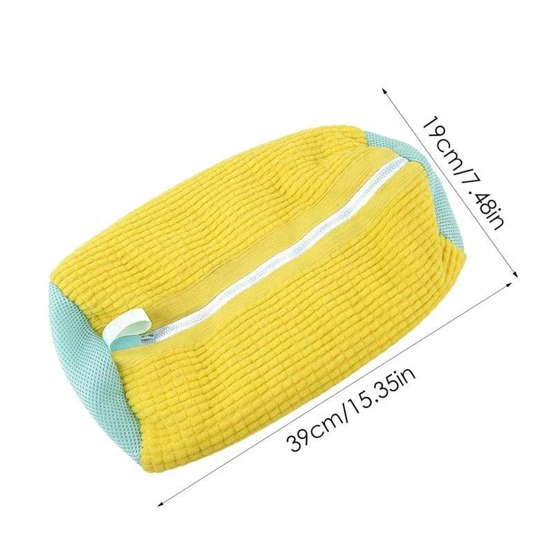 Washing Shoes Bag with Fluffy Fibers for Dirt Removal and Anti-Deformation - Havens New