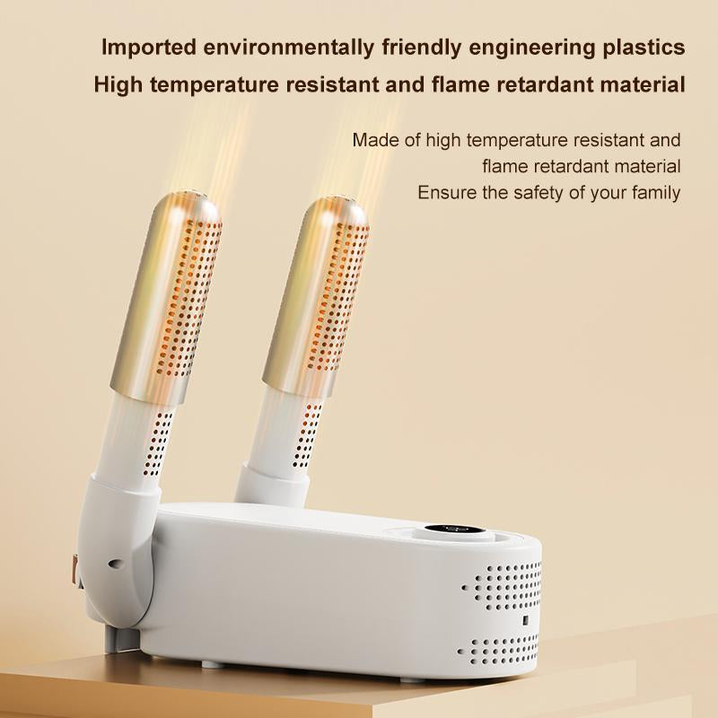 Smart Portable Shoe Drying Machine with Constant Temperature Control, Foldable Design for Home and Travel Use - Havens New