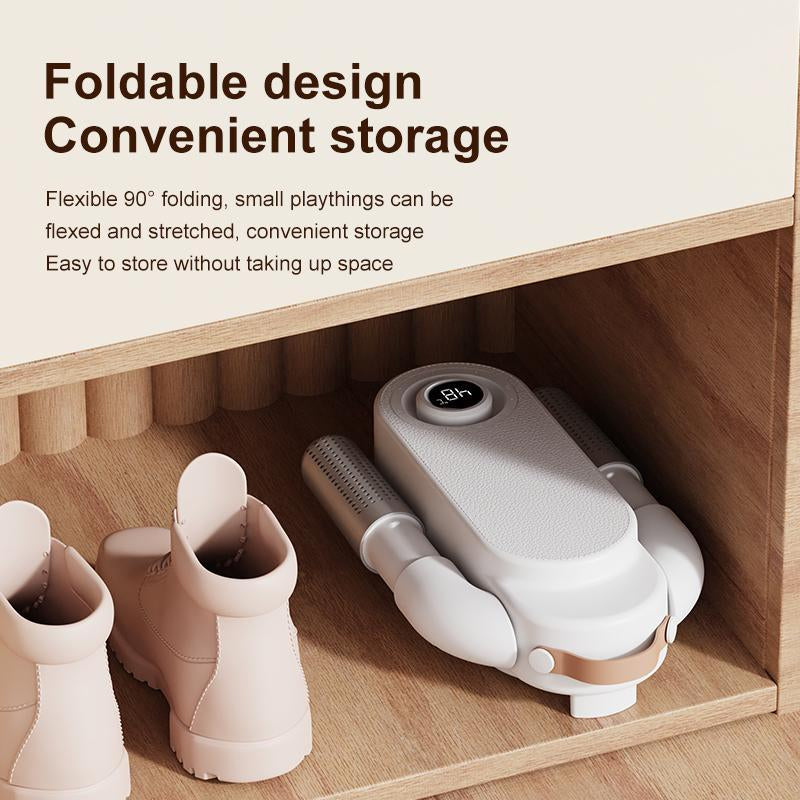 Smart Portable Shoe Drying Machine with Constant Temperature Control, Foldable Design for Home and Travel Use - Havens New