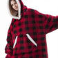 Blanket Hoodie -Unisex-One Size Fits All