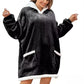 Blanket Hoodie -Unisex-One Size Fits All