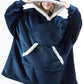 Blanket Hoodie -Unisex-One Size Fits All