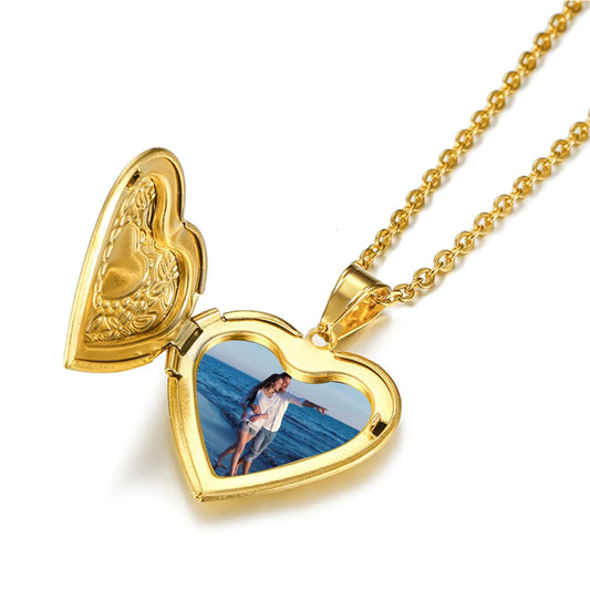 Heartfelt Love Locket Necklace